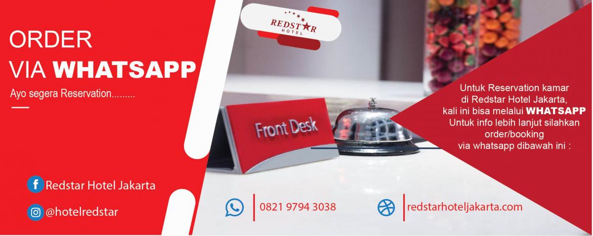 Reservation via  Whatsapp